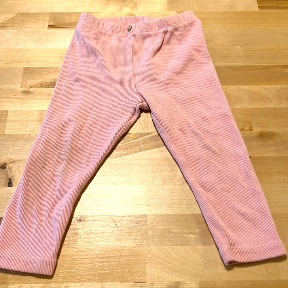 ZARA BABY PINK LEGGING PANTS - SIZE 12-18M